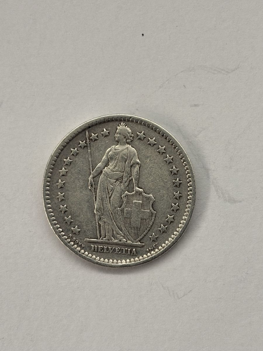 Tutti le monete: 2chf argent 1944 – Usato da Châtelaine venduto da Cartoon19 1