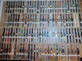 MEGA SELTENE nur AG (1984-89), 118 x Verschiedene Swatch!!!