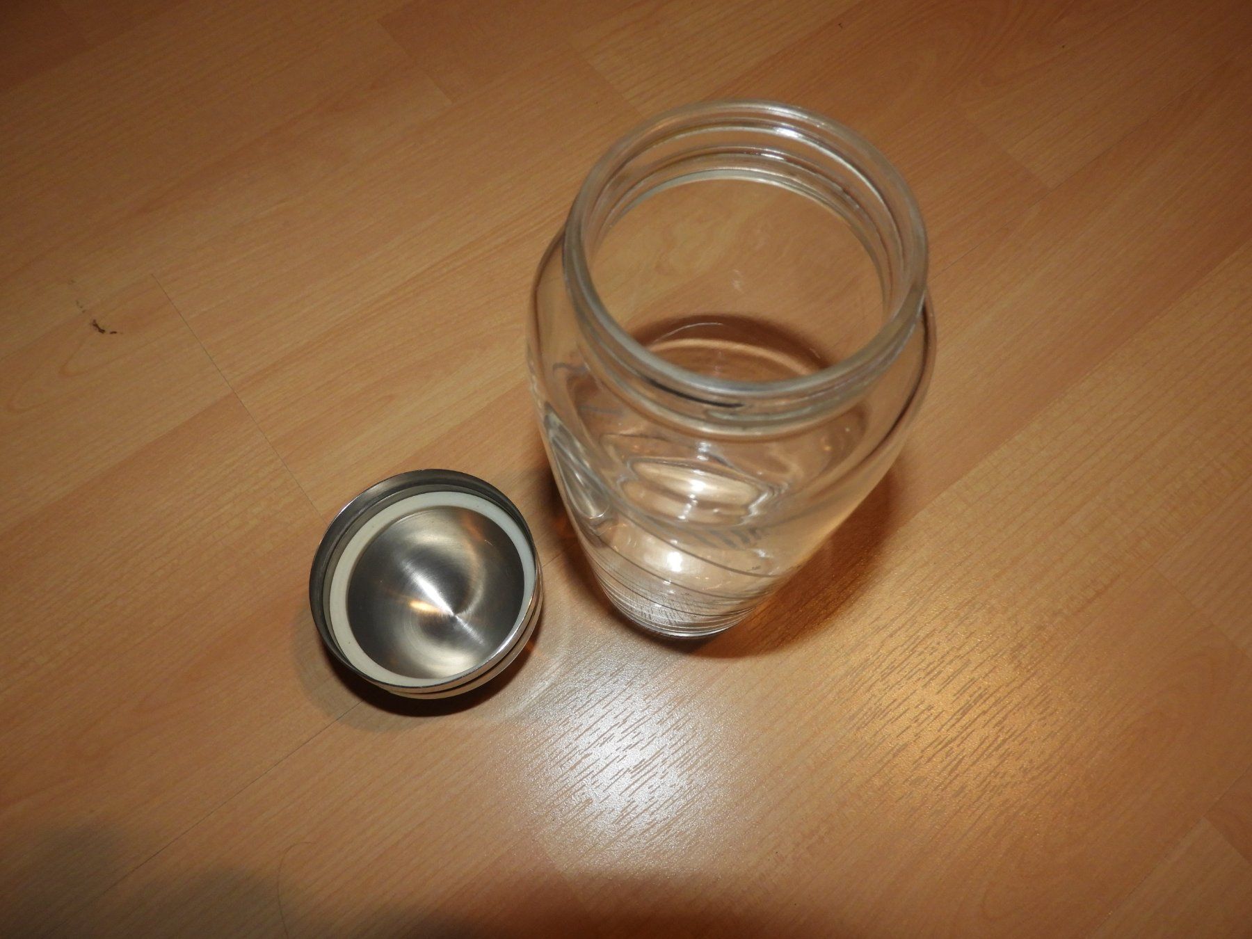 Appareils de cuisine: Glas-Cocktailshaker im Vintage-Stil – D'occasion à Hergiswil NW par Noema2006 2