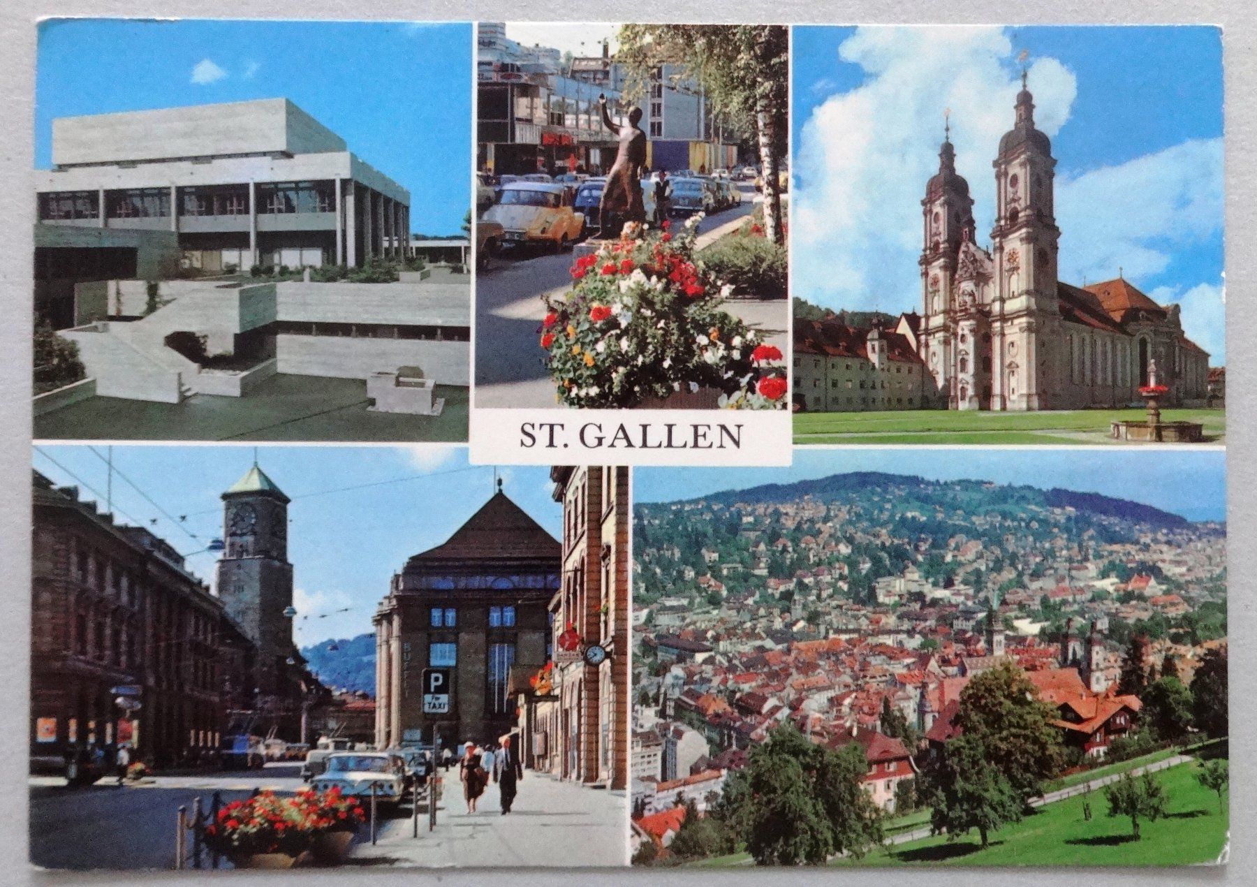 Cartoline postali: St. Gallen – Usato da Fétigny venduto da Billy2miny