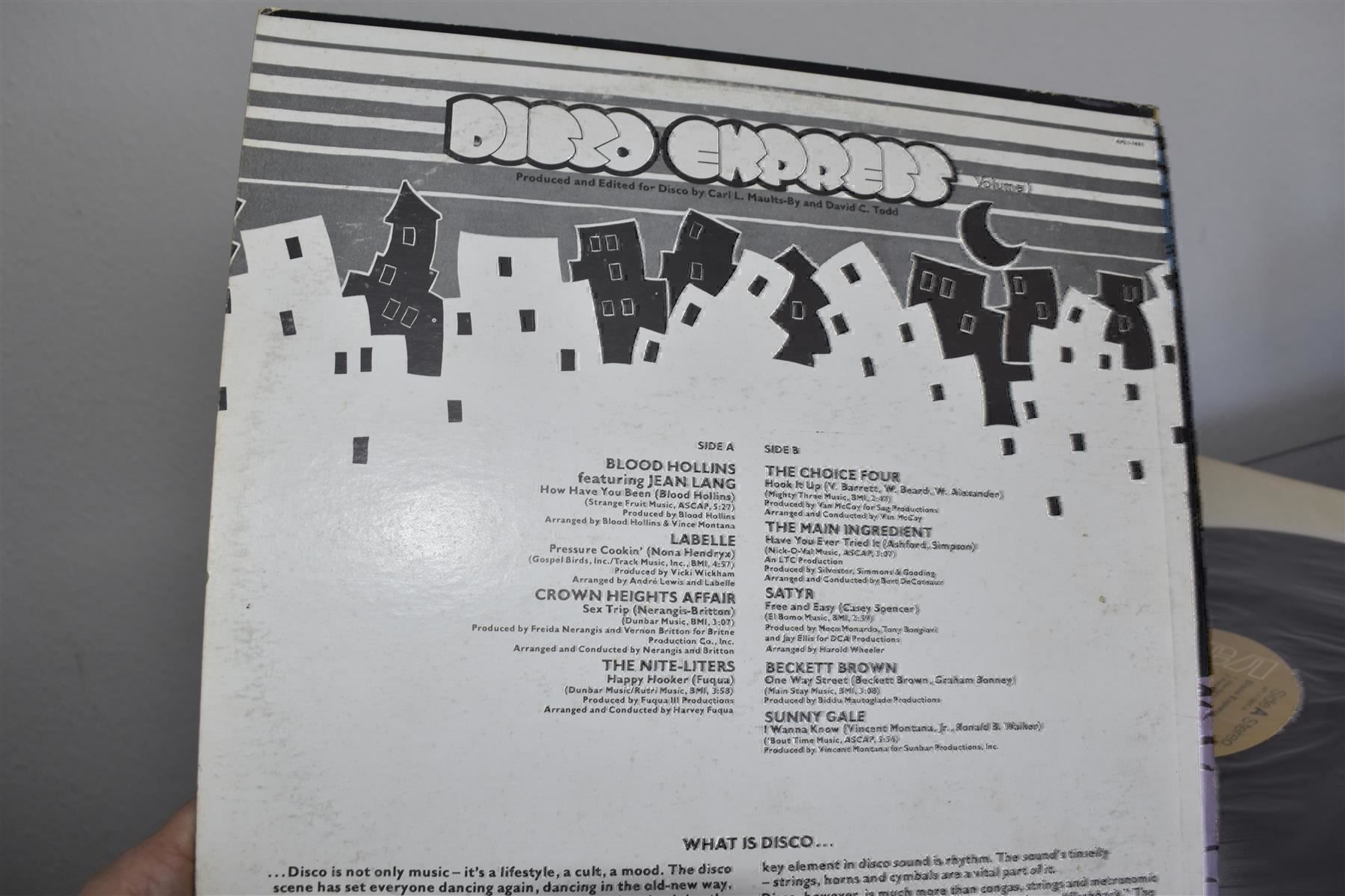 Dischi in vinile: Disco Express Vol. 1 US LP 1976 RCA – Usato da Pfaffhausen venduto da mono_rec 2