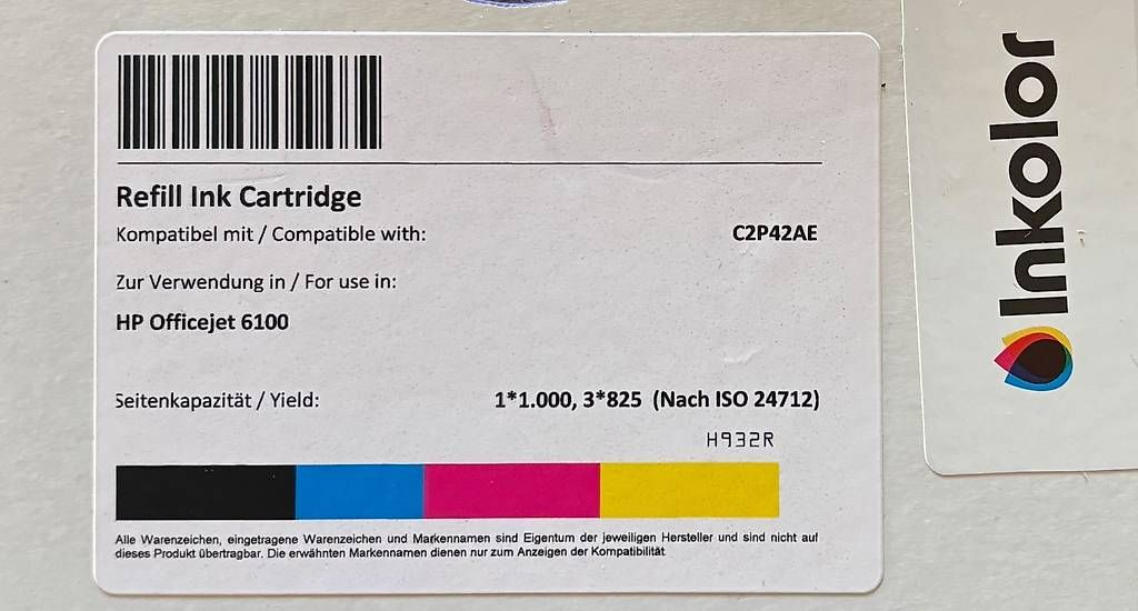 Druckerpatronen & Toner: Encre HP 933 et 933 – Neu und originalverpackt aus Bercher von chateau15 1