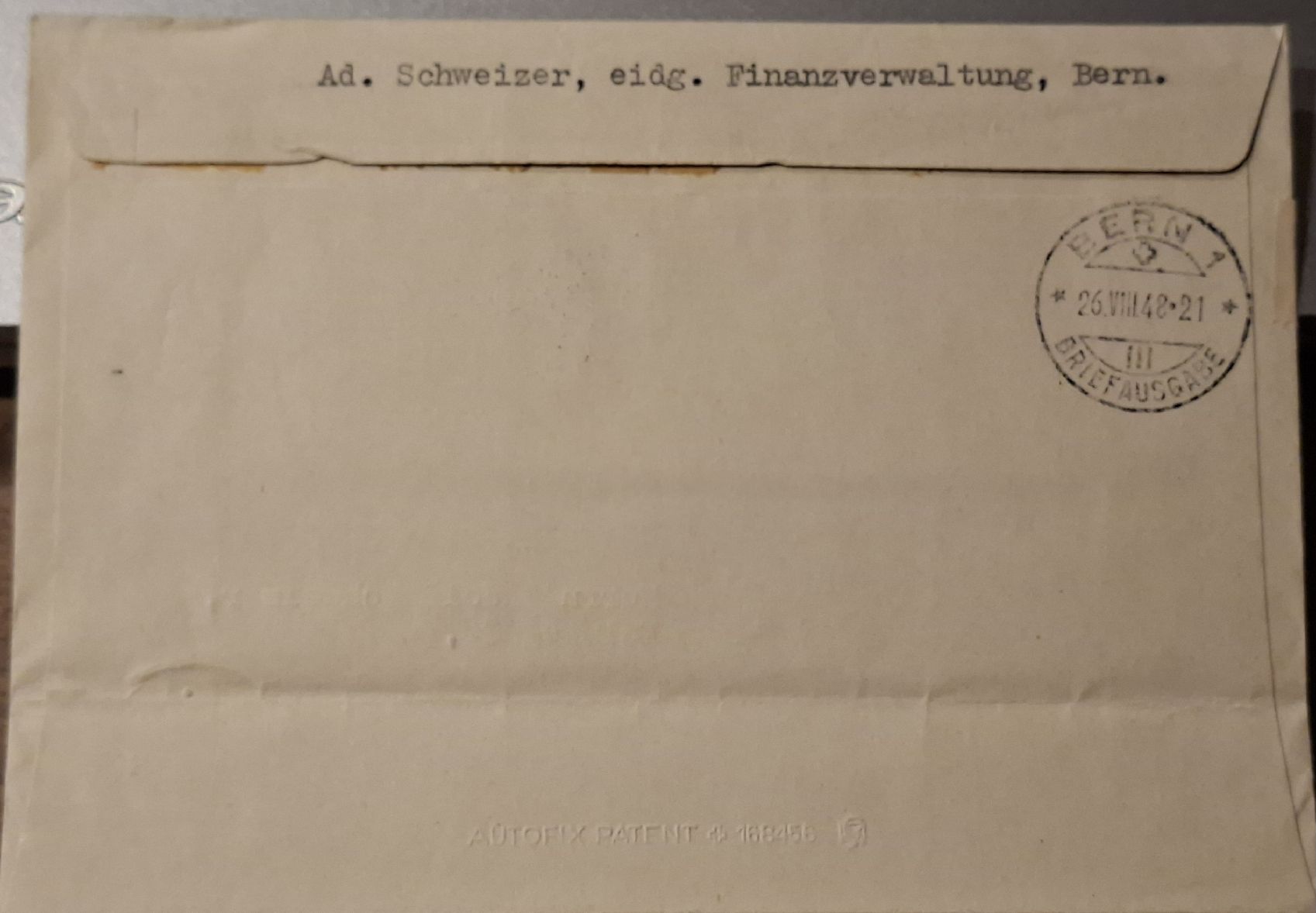 Tutti i francobolli: Imaba 1948 W31 Kat. 100.- – Usato da Balgach venduto da SIMEON27 1