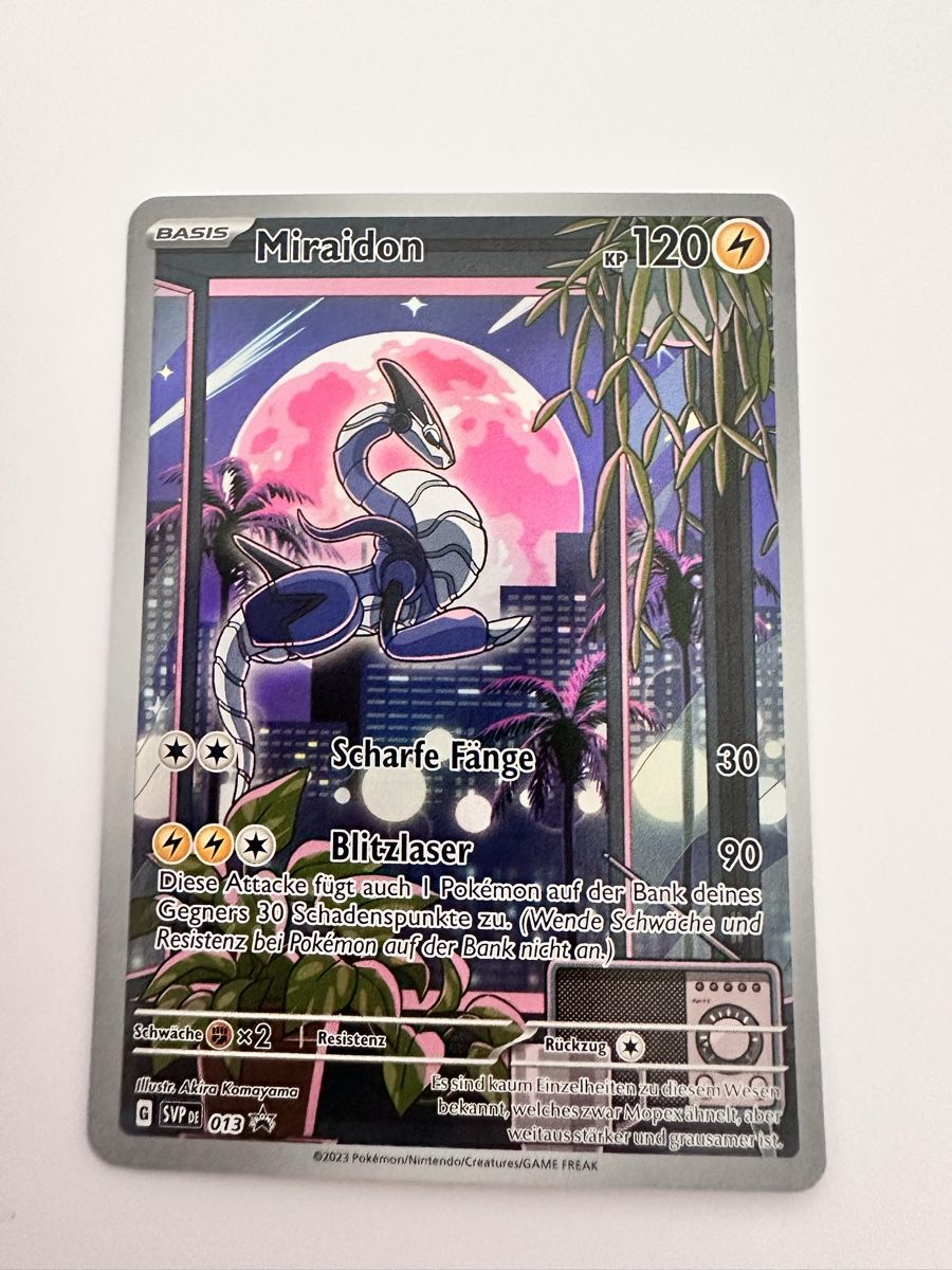 Pokémon Carte collezionabili: Pokemonkarte Miraidon – Nuovo (secondo la descrizione) da Grindel venduto da a.lie