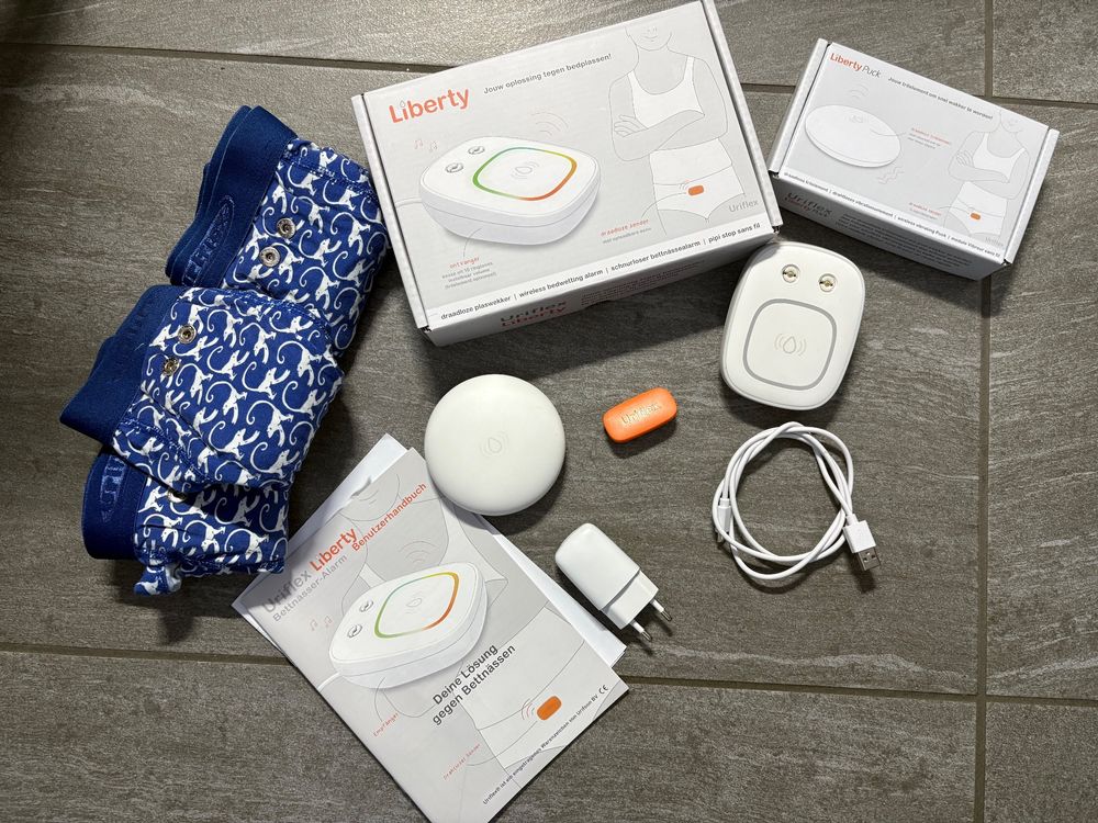 Uriflex / Urifoon Liberty Bettnässer-Alarm Set mit Puck (Gebraucht) in ...