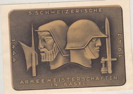 Einheitskarte 2. Wk Armeemeisterschaften No 1 Kat.25.-