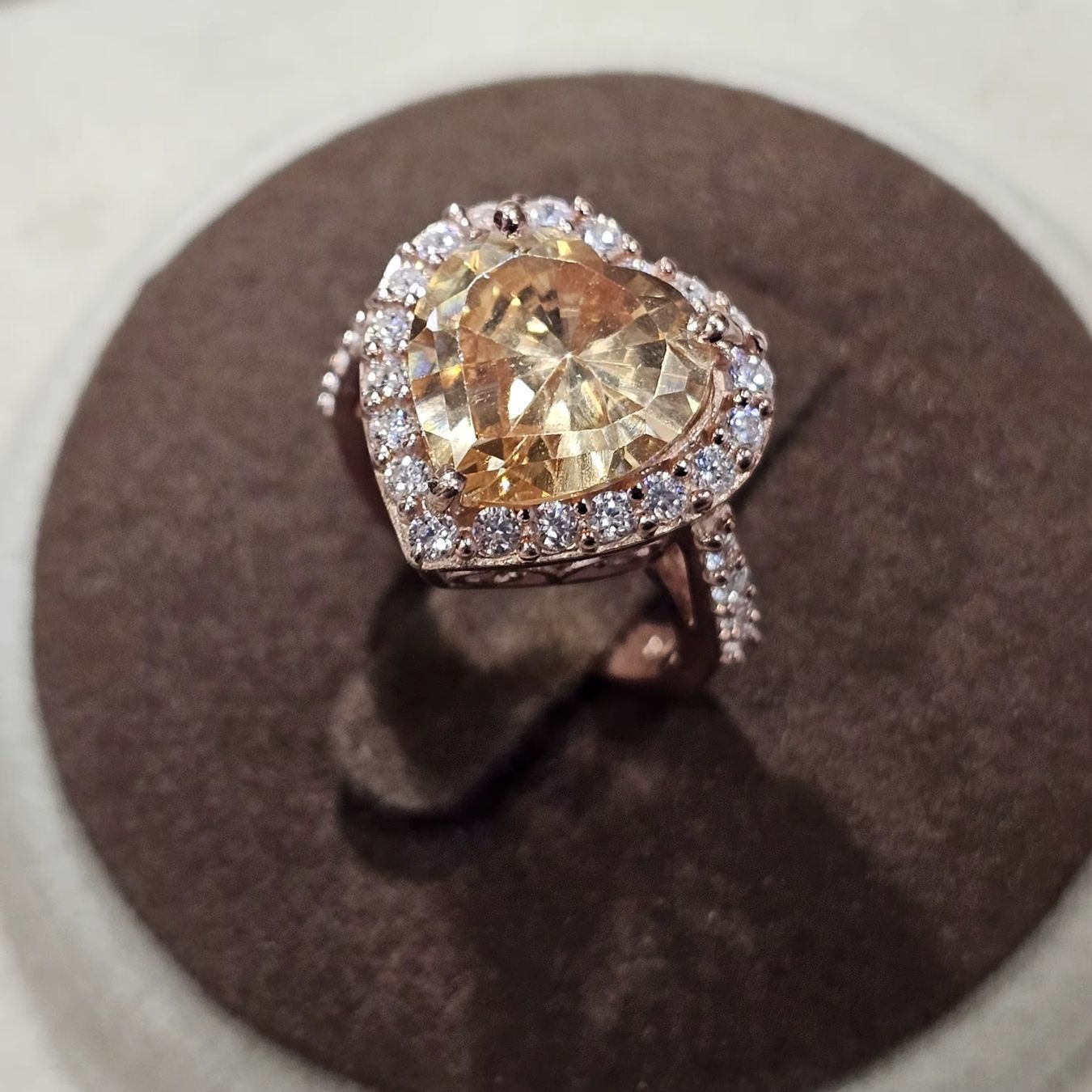 Bagues: Bague coeur – Neuf avec emballage d'origine à St-Maurice par Sandrinette123 5