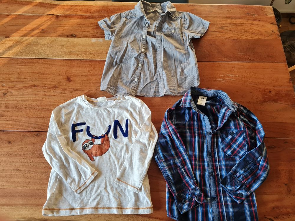Lotti & Set di vestiti: Zara Fun Shirt& 2 Hemden in grösse 104 – Usato da Otelfingen venduto da Amors