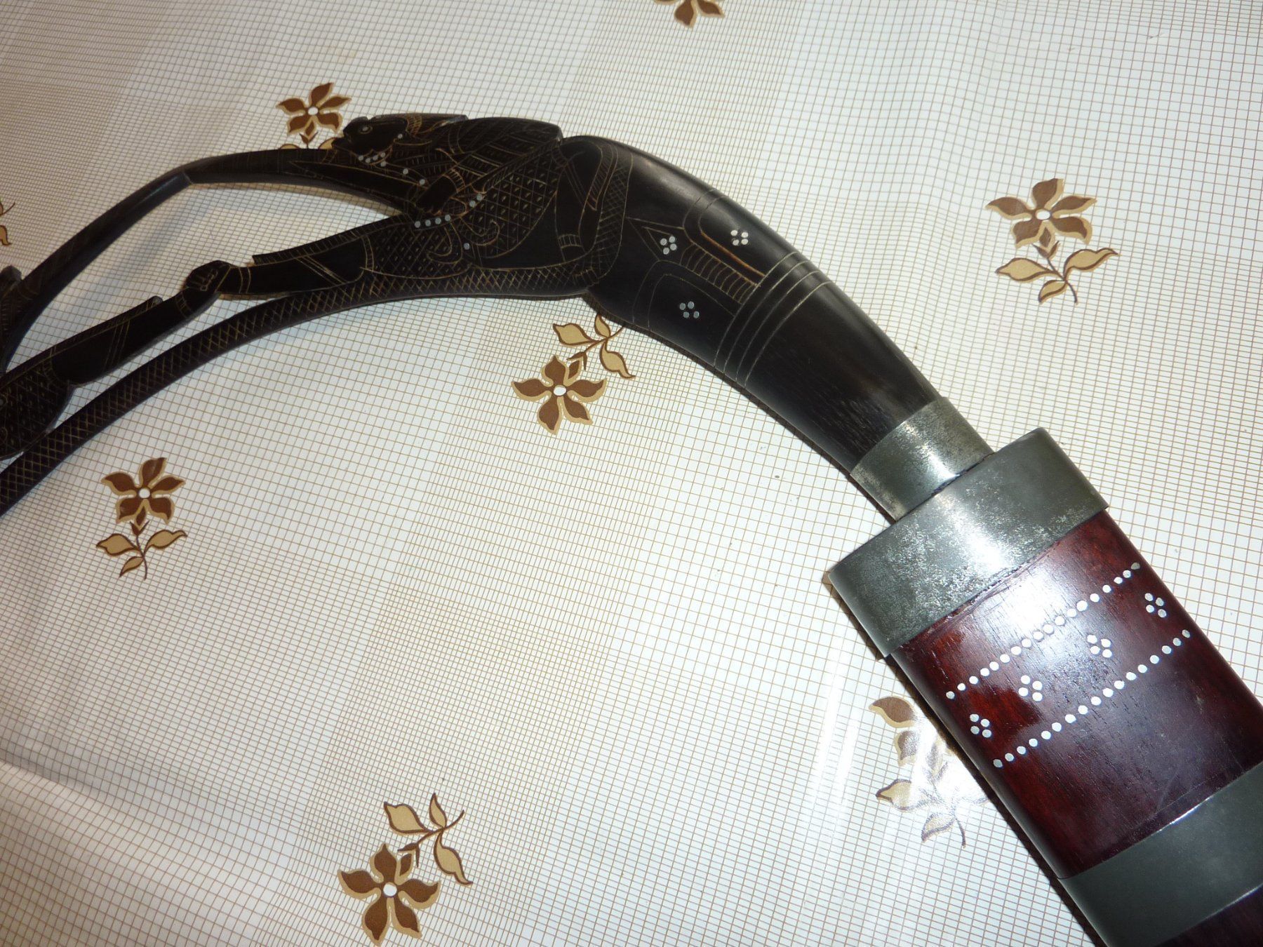 Couverts: Messer Schattenmesser Kulturmesser Traditionsmesser Asien – D'occasion à Dietikon par damaszen 5