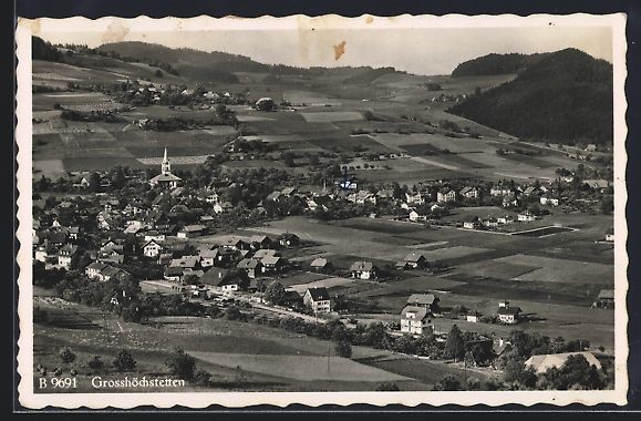 Cartes postales: Grosshöchstetten, Totalansicht aus der  – D'occasion à Berlin par bartko-reher