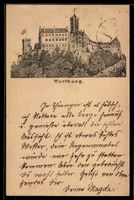 Vorläufer-Lithographie Ganzsache PP6 F1
