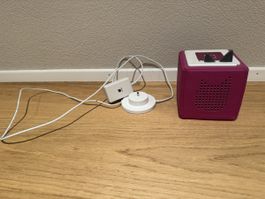 Tonie box (fuchsia), starke Gebrauchsspuren