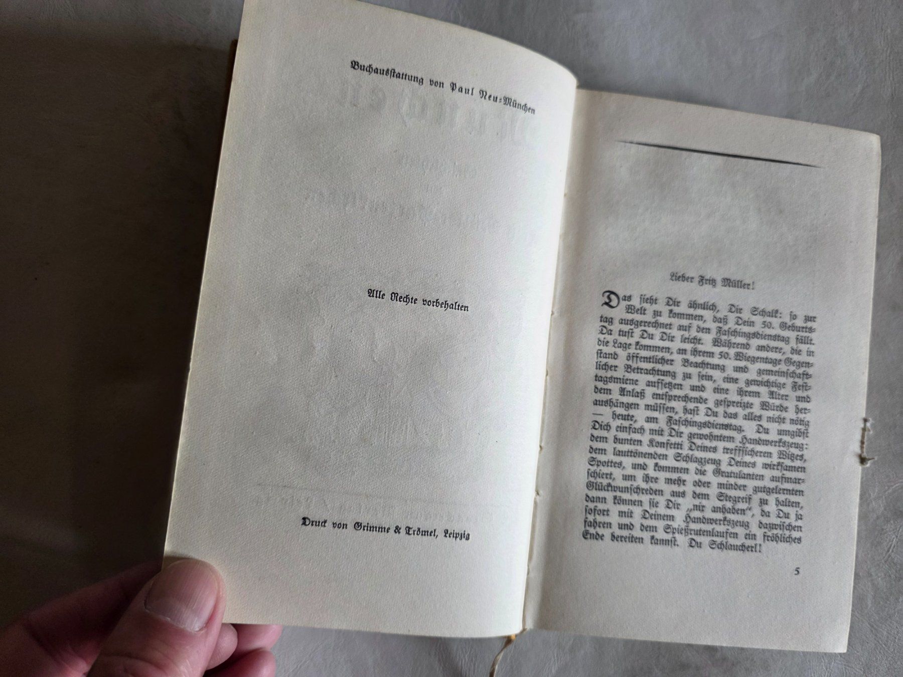 Libri: Fritz Müller Partenkirchen - MÜNCHEN - 1925 – Usato da Walterswil BE venduto da Lonitti 6
