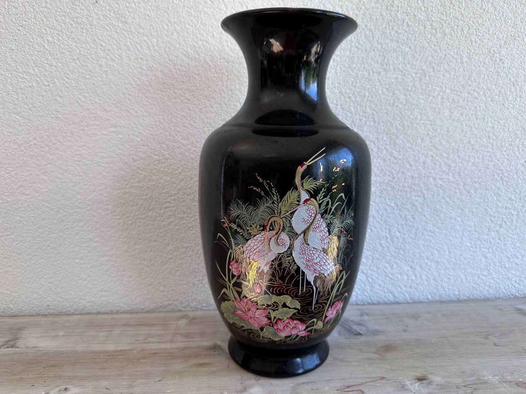 Vasi & Recipienti: Vase asiatique noir – Usato da Châtillon FR venduto da Karine1453