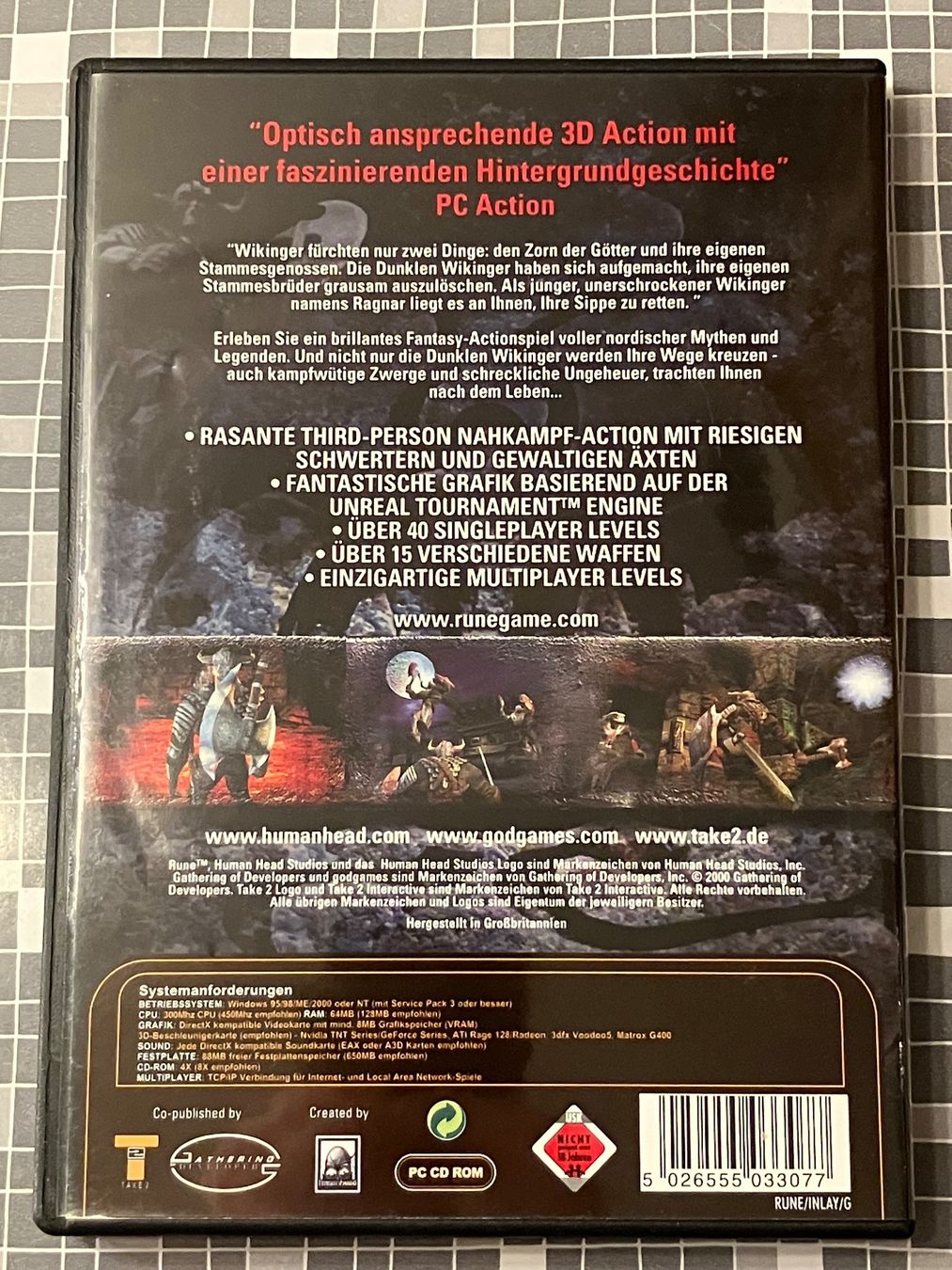 Giochi: Rune - PC (2000, deutsch) – Usato da Winkel venduto da Asdas87 1