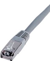 10m FTP LAN Kabel RJ45 Netzwerkkabel Patchkabel grau, B-Ware