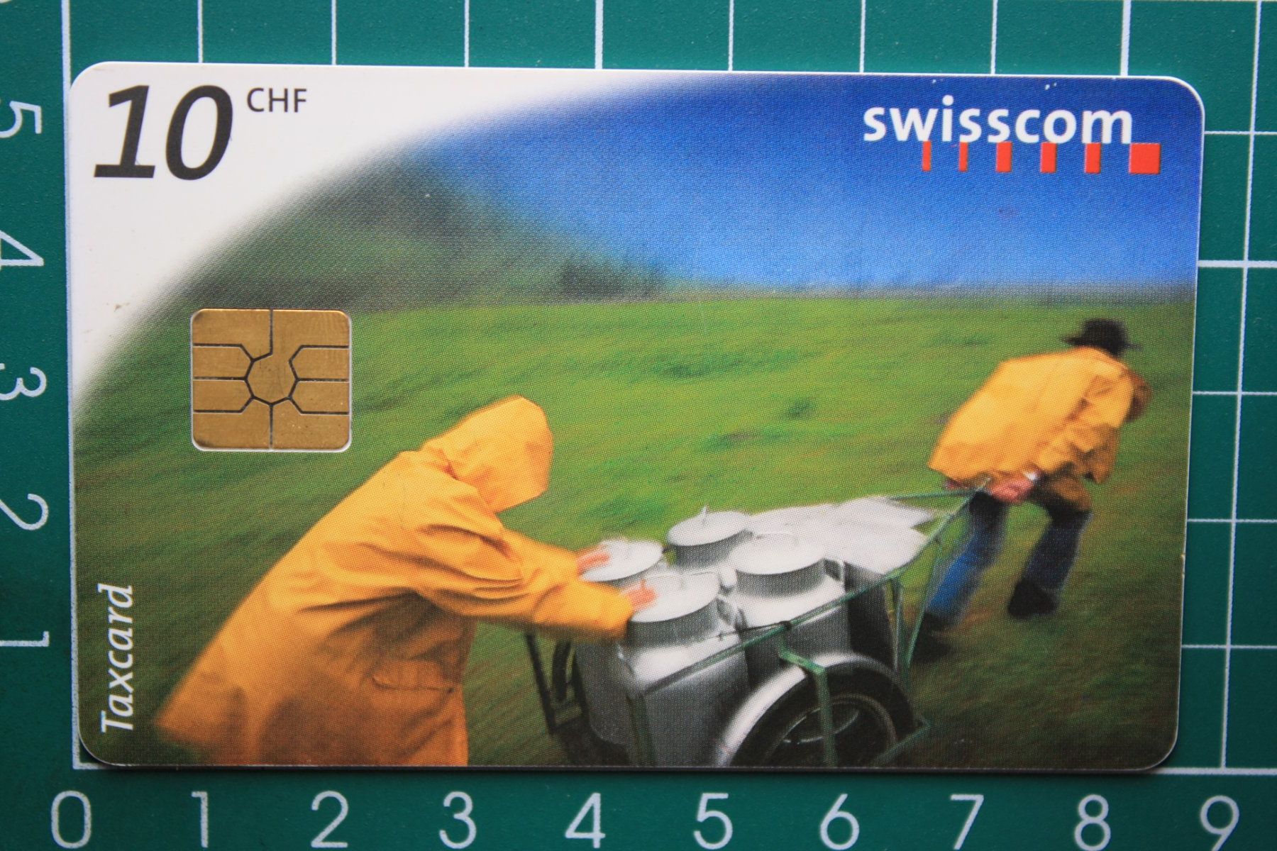Swisscom Schede telefoniche: swisscom taxcard /geschenkkarte – Usato da Laupen BE venduto da Gufi57