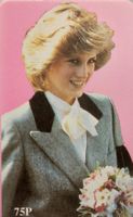 LADY DI DIANA / PHONECARD / RARE: KING CHARLES 3 III WIFE