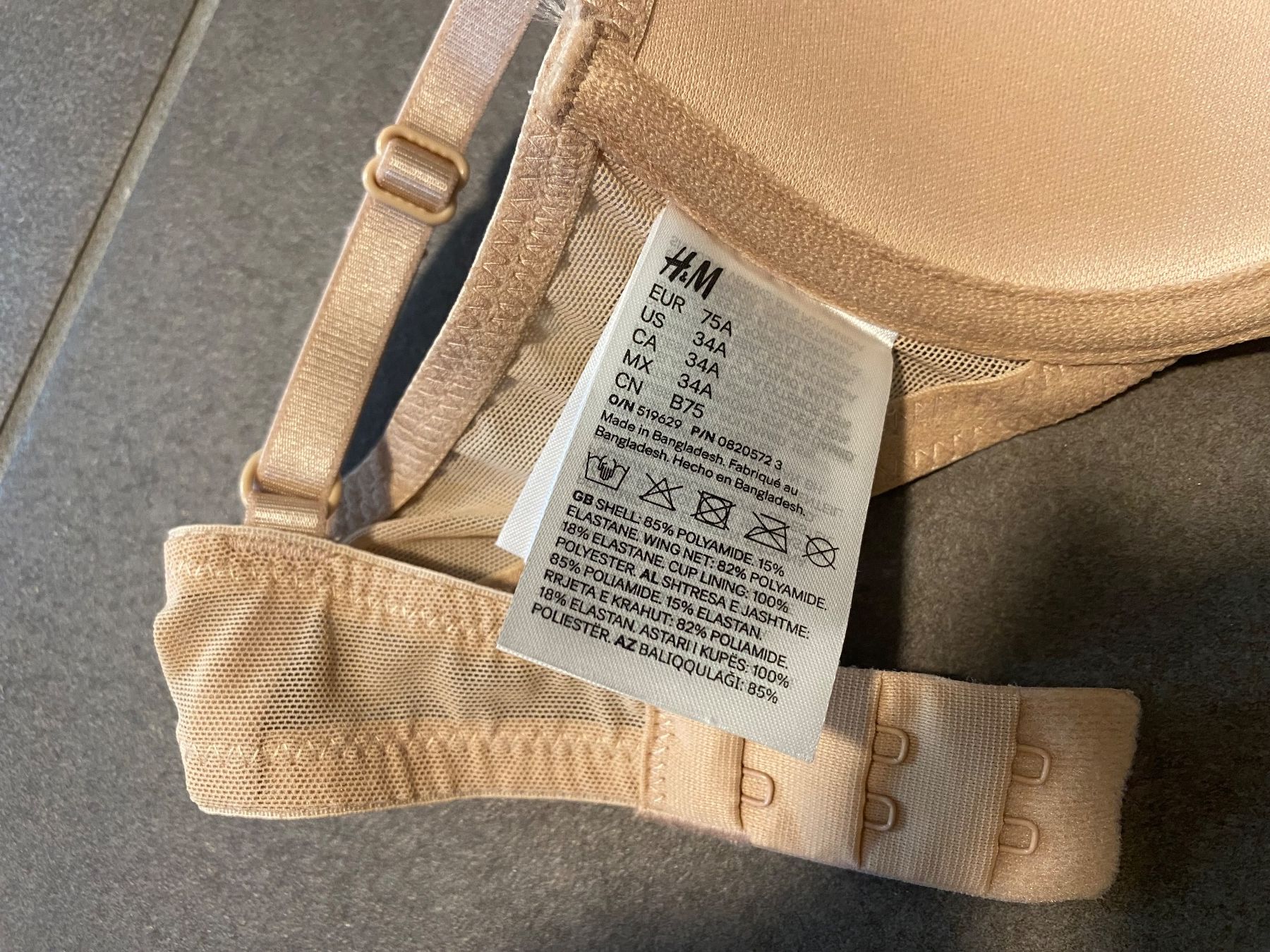 H&M Sonstige Unterwäsche: 4 BHs Gr 75A neu zu verkaufen – Gebraucht aus Zürich von mak_pxg2 2