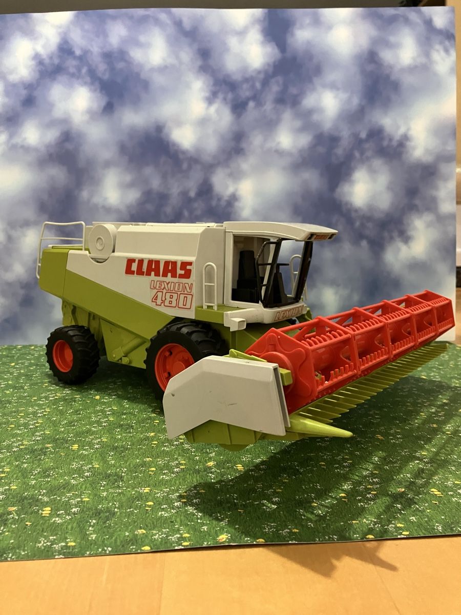 Bruder Giocattoli: Mähdrescher Claas Lexion 480 – Usato da Läufelfingen venduto da Rubine 1