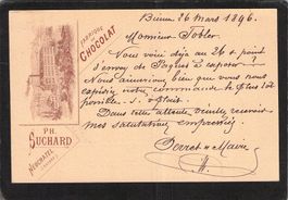 GS Suchard PK 5 Rp , PK 027.Such.(S6/11) hellbraun , 1896