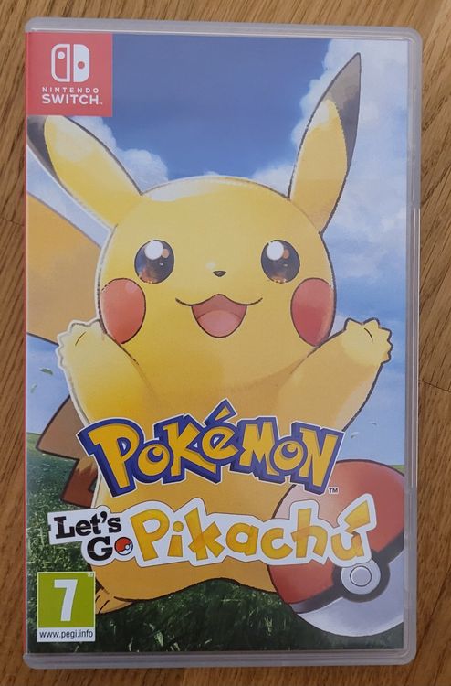 Nintendo Switch Pokemon let's go Pikachu | Kaufen auf Ricardo