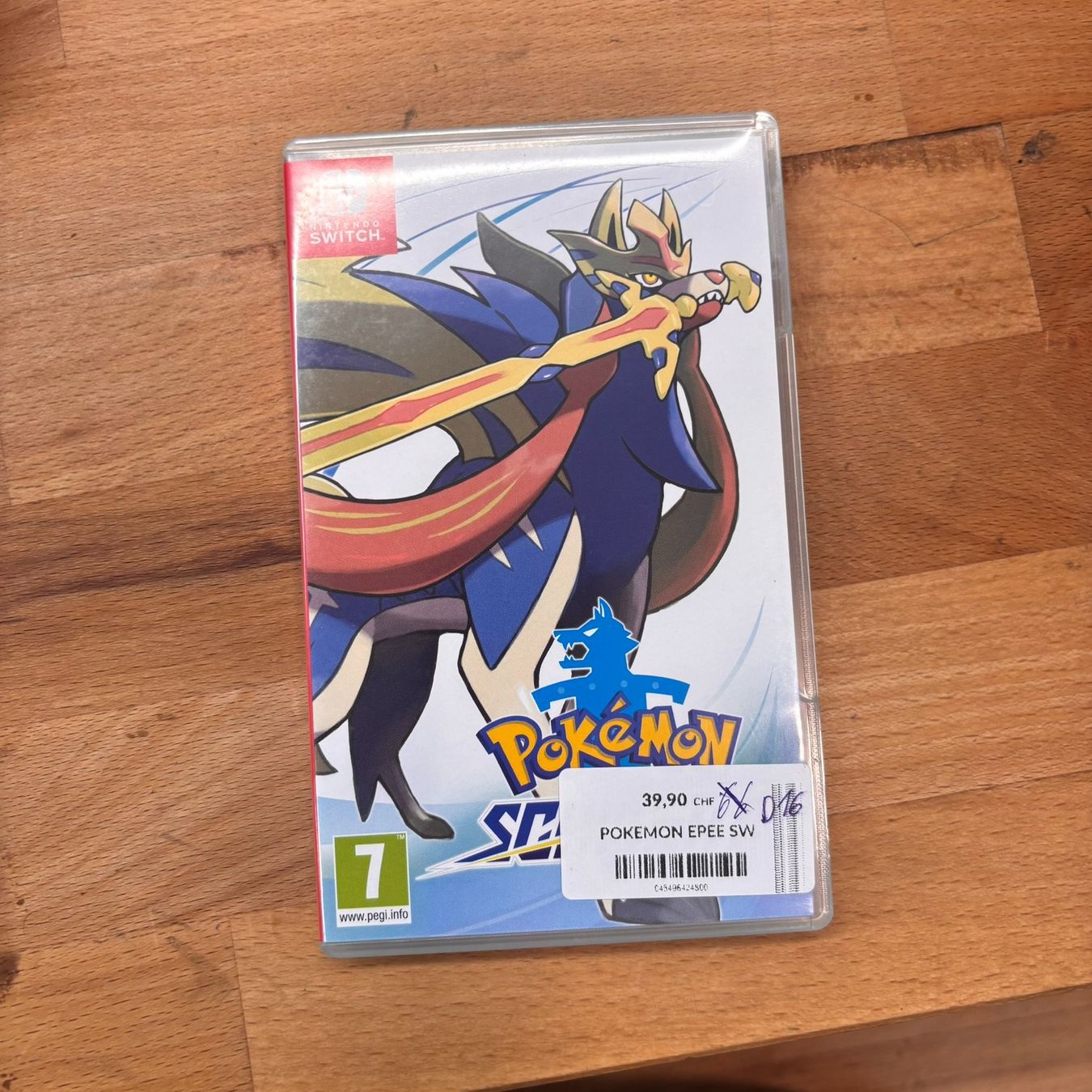 Jeux: Jeu Nintendo Switch Pokémon Épée – D'occasion à Lausanne par Korner-Cash