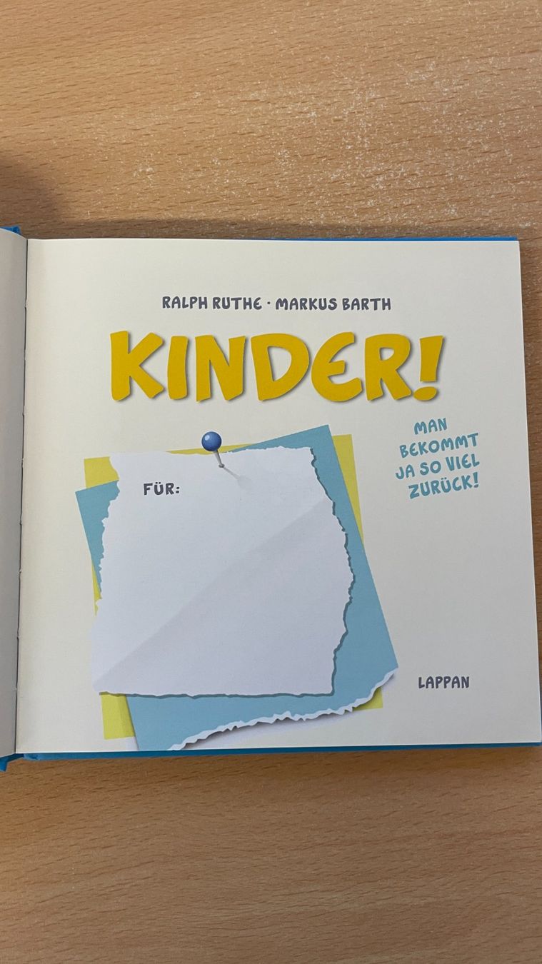 Libri: KINDER! – Usato da Glattfelden venduto da flomiking 2