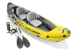Intex Explorer K2 Kajak 2-Personen – wie neu – komplett