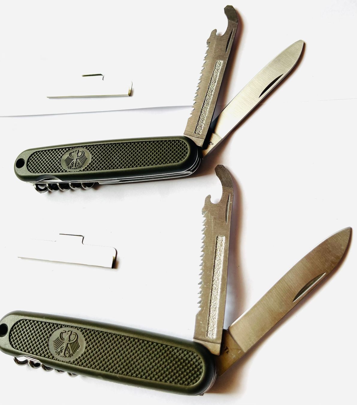 Couteaux de poche: Bundeswehrmesser, 2  Stk.   Trooper,   MIL-TEC Klinge – D'occasion à Basel par TOMFAN 8