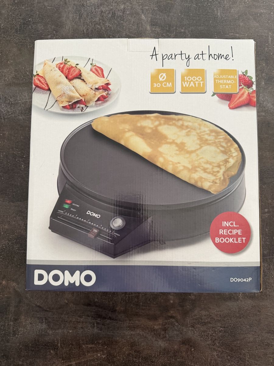 Appareils de cuisine: Crepe Ofen Domo DO9042P – Neuf avec emballage d'origine à Winkel par cepunkt