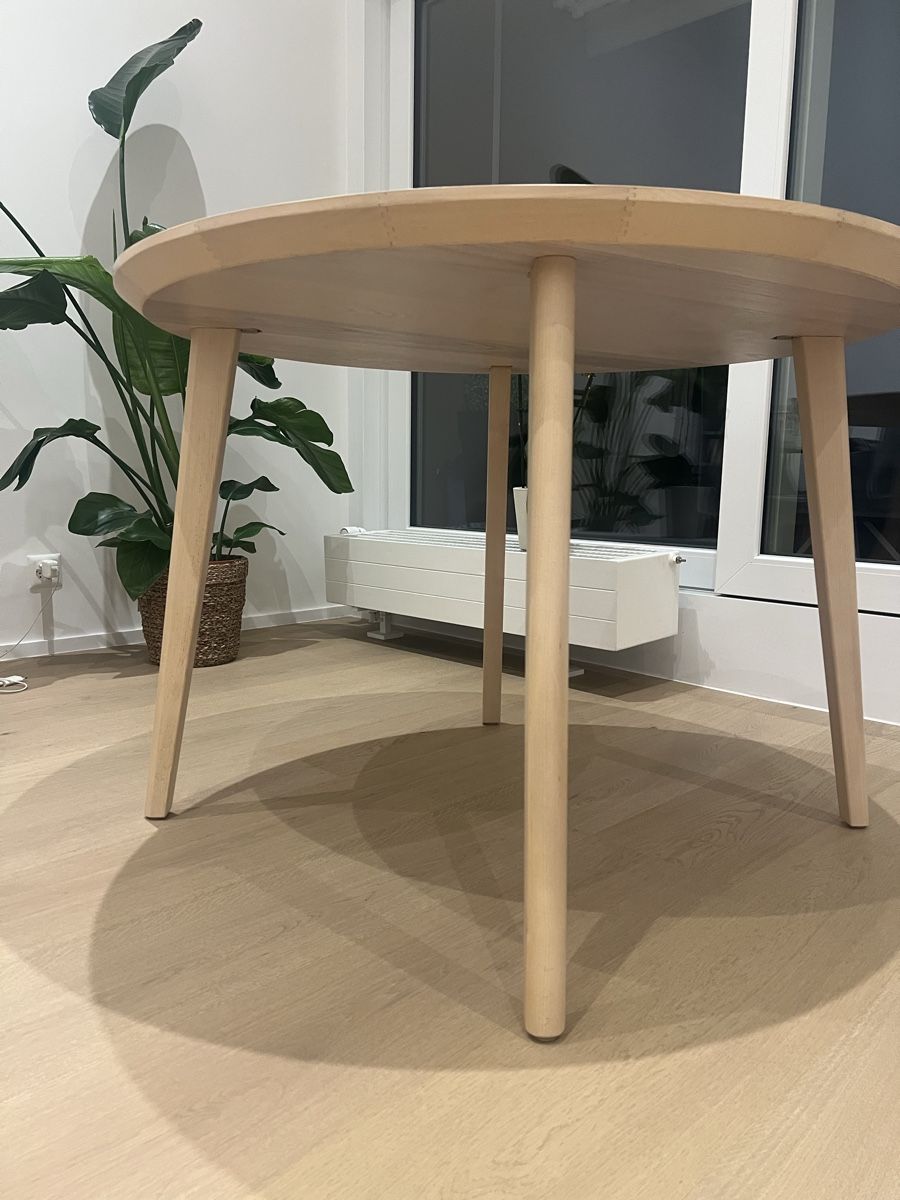 Ikea Tavoli: Table ronde Ikea lisabo 120cm – Usato da Genève venduto da Jacetai 1