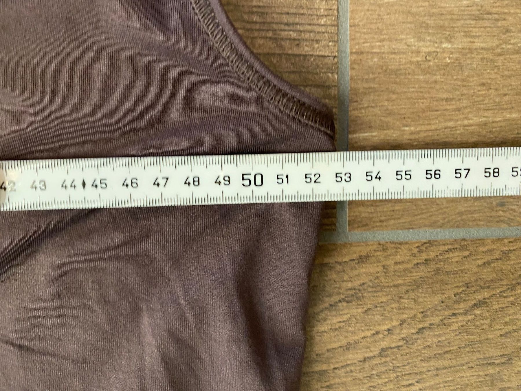Top: Top mit Perlen braun Gr. 44 – Usato da Pratteln venduto da a23_j2gs 6