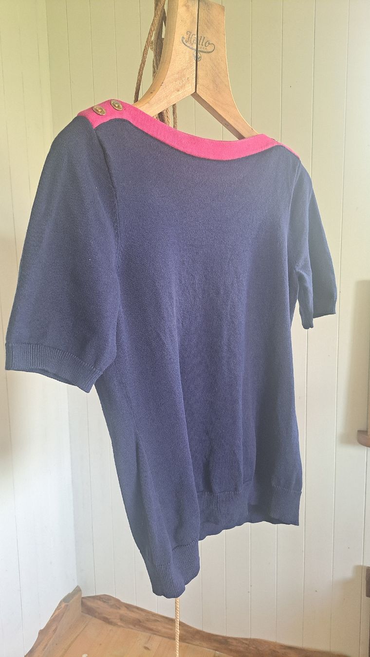 Ralph Lauren Pullover & Sweatshirts: RALPH LAUREN PETITE y2k Halbarm Pullover Pulli PL M 38 40 – Gebraucht aus Mollis von Fauchi99 5