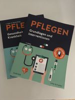 2 Pflegebücher: Grundlagen Interventionen / Gesundheitslehre
