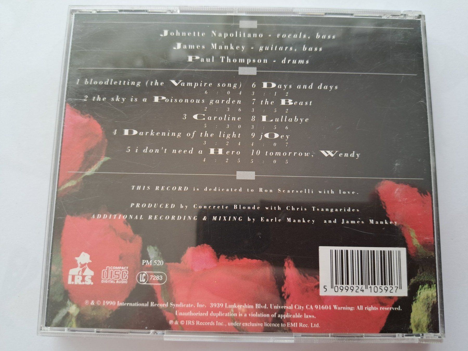 CD: Concret Blonde - Blood letting – Usato da Pully venduto da bro_n52j 1