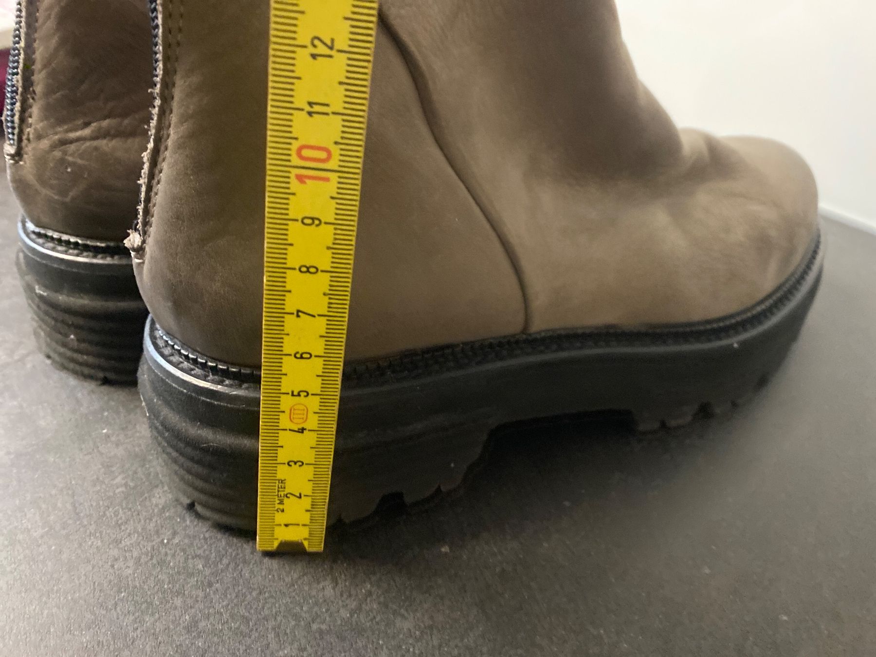 Scarpe da donna: THEA MIKA STIEFELETTEN/BOOTS/SCHUHE Gr.37 mocca/helles Braun – Usato da Frauenfeld venduto da Boldi46 6