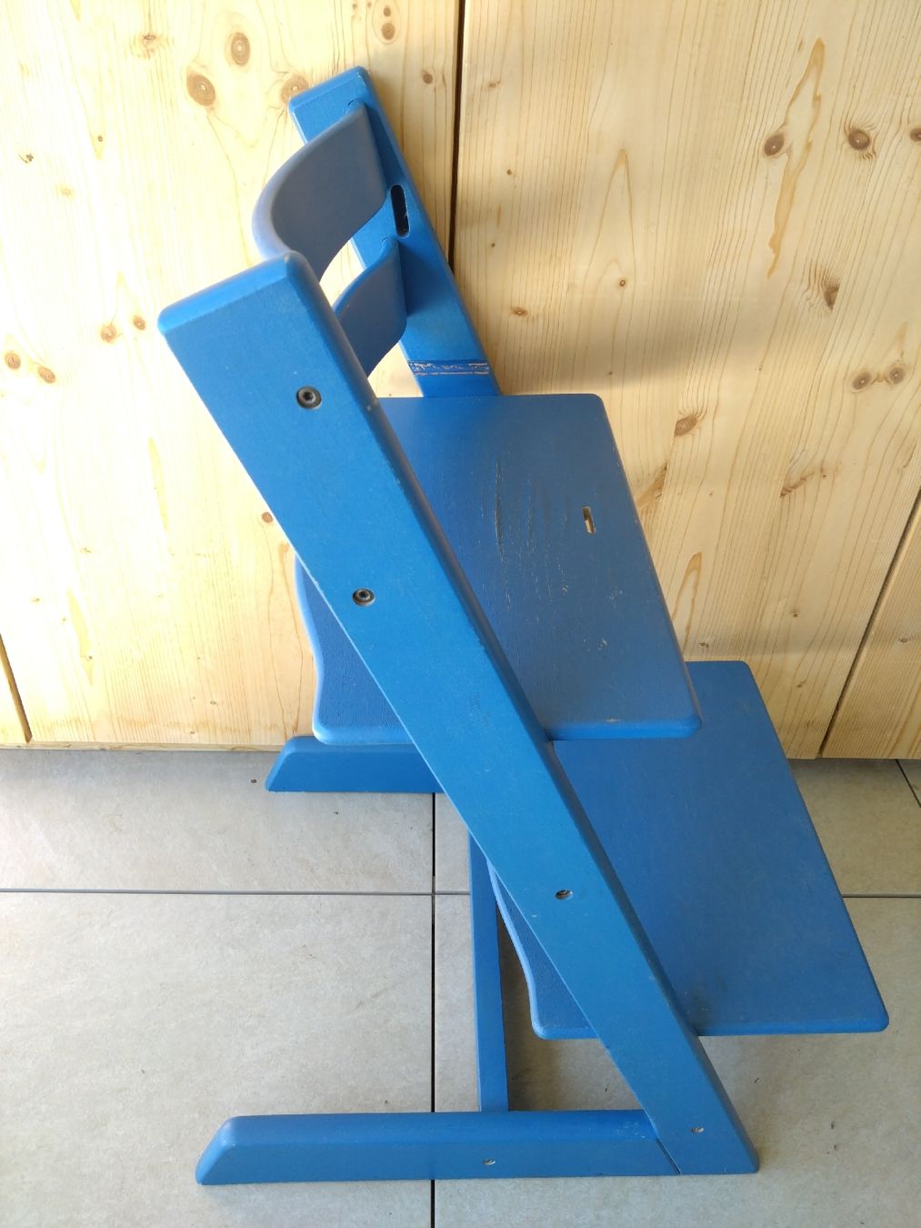 Stokke Seggioloni: Stokke Tripp Trapp in blau – Usato da Schenkon venduto da kkm2 1