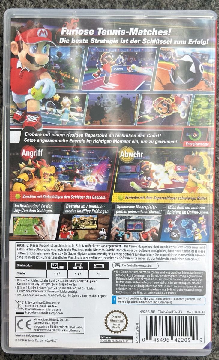 Nintendo Spiele: Mario Tennis Aces Nintendo Switch  – Gebraucht aus Oberwil BL von Gymone 1