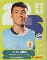 FIFA WORLD CUP 2026 Panini Sticker URU 18 FEDERICO VINAS
