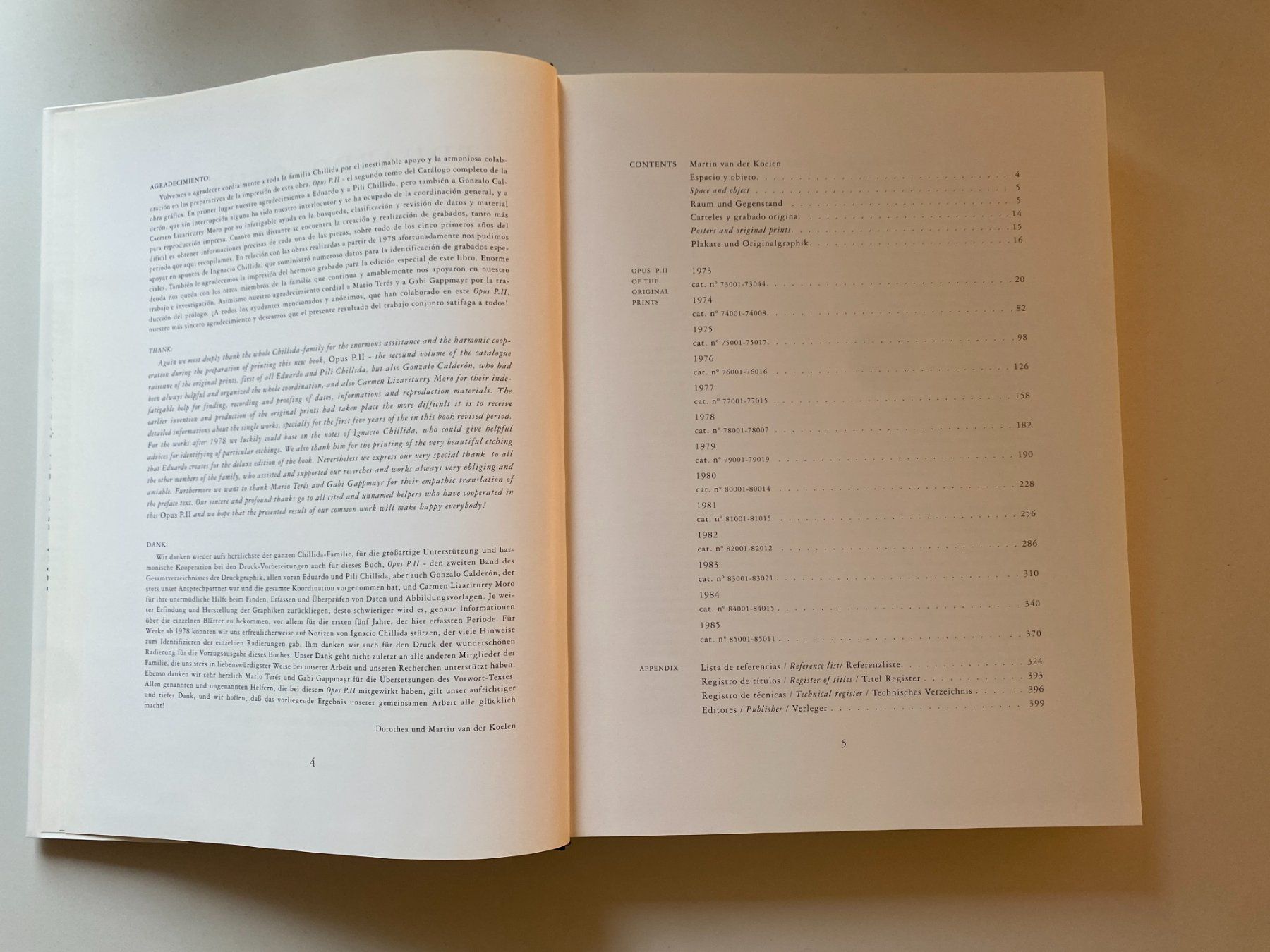 Libri: Buch Eduardo Chillida, Opus P.II – Usato da Gümligen venduto da Vicky2 2