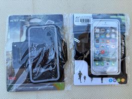 2x Smartphone Sportarmband / Handyhalter – wasserdicht – neu