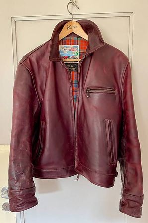 Lederjacke Grösse 40 (M) - Horsehide Aero Leather