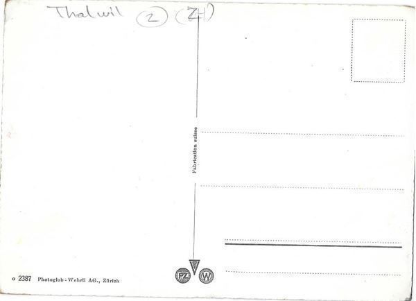 Cartoline postali: Thalwil Gesamtansicht – Usato da Olten venduto da clotaldi 1