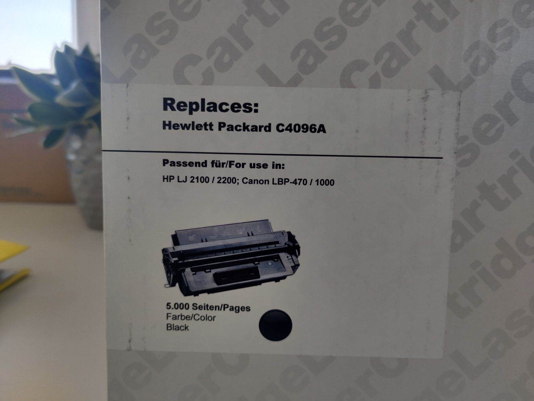 Druckerpatronen & Toner: Keymax Laser Cartridge C4096A, neu & originalverpackt – Neu und originalverpackt aus Oberriet SG von Su-gus.or 1