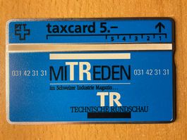 Taxcard 208L_22088 Technische Rundschau ungebraucht
