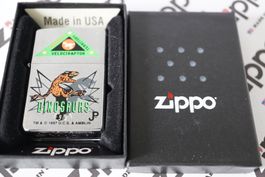 ZIPPO Feuerzeug - DINOSAURS VELOCIRAPTOR - 1997