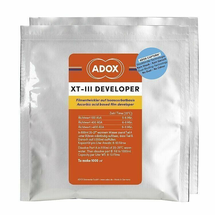 Laboratorio & Camera oscura: ADOX XT-3 Developer zum Ansatz von 1L – Nuovo e nell'imballaggio originale da Halden venduto da TopFoto