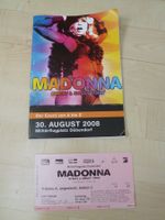 MADONNA Tourheftli 30.08.2008 Sticky & Sweet Tour Dübendorf