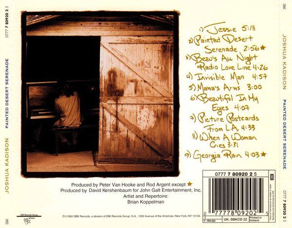 CD: Joshua Kadison - Painted Desert Serenade – Usato da Unterbch venduto da uqliv 1